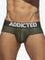 Addicted AD805 Push Up Mesh Brief Khaky