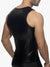 Addicted Fetish Schulter Reißverschluss abreiben  Tanktop Schwarz