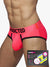 Addicted AD917 Neon Cockring Badekleidung Brief Neonrosa