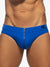 Addicted Fetish ADF150 Allover Zip Swim Brief Royal
