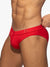 Addicted Fetish ADF150 Allover Reißverschluss Schwimmbrief rot