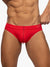Addicted Fetish ADF150 Allover Reißverschluss Schwimmbrief rot