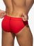 Addicted Fetish ADF150 Allover Reißverschluss Schwimmbrief rot