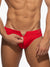 Addicted Fetish ADF150 Allover Reißverschluss Schwimmbrief rot