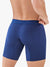 Clever Moda Klassiker Match Long Boxer Dunkelblau