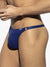 ES Collection Glänzende recycelte Rippe Thong Marine