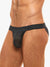 Vivendi glamouröser Rüstung Tanga -Modus Brief Schwarz