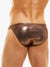 Vivendi -Modus Metallic King Cheetah Low Cut Brief Mono Rosé Gold