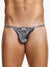 Vivendi -Modus Metallic Metall Tanga Brief Silber