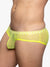 Sukrew Underground Sheer Low Rise Brief Acid Yellow