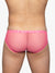 Sukrew Underground Sheer Low Rise Brief Electric Pink