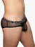 Sukrew Underground Sheer Low Rise Brief Underground Black
