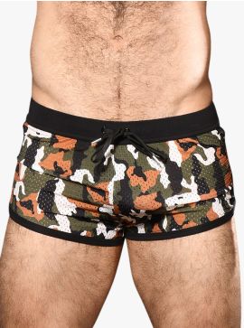 Andrew Christian Camouflage Mesh Shorts